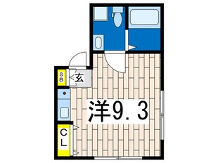 プランドール横濱の物件間取画像